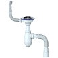 Сифон для мойки Unicorn В426P, 40х50 гибкий отвод, 3 1/2'' х40 чаша из нержавеющей стали, прямоугольный перелив купить в Самаре | "Проконсим"