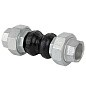Компенсатор EPDM с оцинкованными чугунными резьбовыми патрубками DN 40 PN 16 Рашворк 505-040-16 купить в Самаре | "Проконсим"