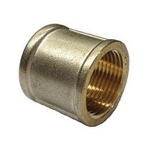 Муфты латунные никелированные DN 15-50 PN 40 муфта-муфта купить в Самаре | "Проконсим"