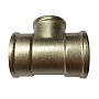 Тройники латунные никелированные DN 20-25 PN 40 муфта-муфта-муфта переходные купить в Самаре | "Проконсим"