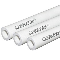 Трубы ПП SDR 11 DN 20-110 PN 10 для ХВС белые Valfex купить в Самаре | "Проконсим"