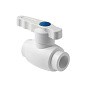 Кран шаровой ПП 20 PN 25 полный проход белый Pro Aqua PA40008 купить в Самаре | "Проконсим"