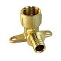 Угольник латунный для PEX труб 20-1/2'' PN 16  под надвижную гильзу Valfex VF.454.AF купить в Самаре | "Проконсим"