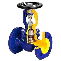 Клапаны сильфонные DN 15-200 PN 40 стальные до 450гр. фланцевые Zetkama zBEL.234F купить в Самаре | "Проконсим"
