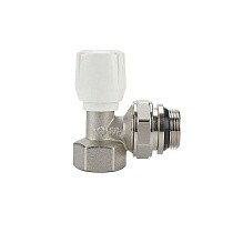 Вентили радиаторные ручные DN 20 PN 10 угловые 3/4'' с уплотнением муфта-штуцер VARMEGA купить в Самаре | "Проконсим"