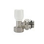 Вентили радиаторные ручные DN 20 PN 10 угловые 3/4'' с уплотнением муфта-штуцер VARMEGA купить в Самаре | "Проконсим"