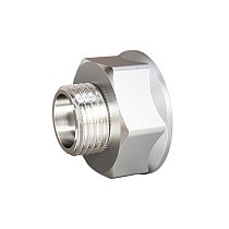 Муфты латунные DN 15-50 PN 40 никелированные муфта-штуцер переходные LD Pride купить в Самаре | "Проконсим"