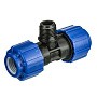 Тройник компрессионный PN 16 для ПЭ DN 50-1 1/4'' обжимное-штуцер