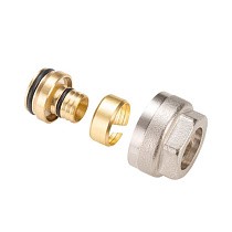 Евроконус обжимной DN 16-20 PN 10 для PEX и МП-труб c накидной гайкой MVI купить в Самаре | "Проконсим"
