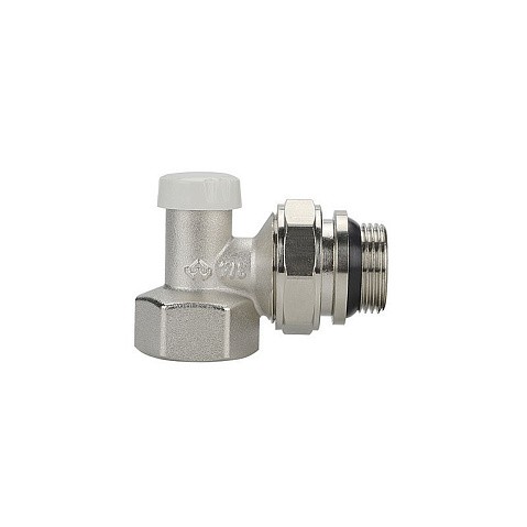 Клапан радиаторный VARMEGA VM10213 DN20 PN10 угловой настроечный G-3/4'' с уплотнением муфта-штуцер купить в Самаре | "Проконсим"