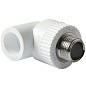 Угольник комбинированный ПП 32-1'' PN 25 с наружной резьбой белый Pro Aqua PA27018P купить в Самаре | "Проконсим"