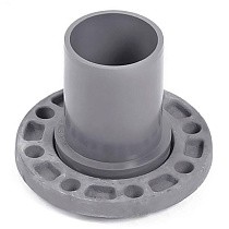 Патрубки НПВХ гладкие SDR26 DN 90-315 PN 10 с металлическим фланецем Хемкор купить в Самаре | "Проконсим"