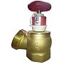 Клапан пожарный латунный КПЛ DN50 PN16 угловой 125гр. муфта-штуцер с удлиненным шпинделем Апогей купить в Самаре | "Проконсим"