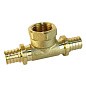 Тройник латунный для PEX труб 16-1/2''-16 PN 16 S-2,2мм под надвижную гильзу Valfex VF.432.AF купить в Самаре | "Проконсим"
