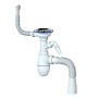 Сифон для мойки Unicorn В436V, 40х50 гибкий отвод, 3 1/2'' х40 с отводом для стиральной машины, круглый перелив купить в Самаре | "Проконсим"