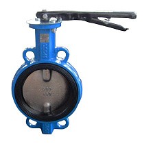 Затворы поворотные дисковые DN 32-300 PN 16 межфланцевые с чугунным диском рычаг Seagull купить в Самаре | "Проконсим"