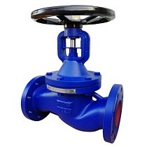 Клапаны запорные DN 15-300 PN 16 серый чугун с сильфонным уплотнением фланцевые АСТА В313 купить в Самаре | "Проконсим"