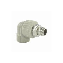 Угольник для радиатора VALFEX 25 PN 25 G-1/2'' американка-НР серый купить в Самаре | "Проконсим"