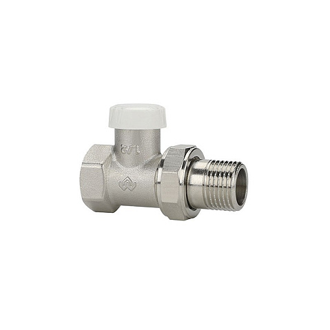 Клапан радиаторный настроечный DN15x20 PN10 прямой /е-конус 1/2''х3/4'' п/6-гранник НР VARMEGA VM10302 купить в Самаре | "Проконсим"