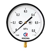 Манометры ТМ-810Р.00 котловый, 250мм, M20x1,5, радиальные РСМ купить в Самаре | "Проконсим"