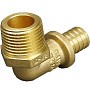 Угольник латунный для PEX труб 16-1/2'' PN 10 под надвижную гильзу с наружной резьбой ONE PLUS купить в Самаре | "Проконсим"