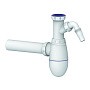 Сифон для мойки Unicorn В510V, 40х40 прямой отвод, 1 1/2'' х40 с отводом для стиральной машины преходник 40х32 купить в Самаре | "Проконсим"