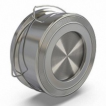 Клапаны обратные тарельчатые DN 15-100 PN 40 из нержавеющей стали межфланцевые FAF купить в Самаре | "Проконсим"