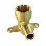 Угольник латунный для PEX труб 16-1/2'' PN 16  под надвижную гильзу Valfex VF.454.AF купить в Самаре | "Проконсим"