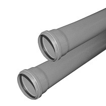 Трубы полипропиленовые DN 50-110 для внутренней канализации серые VALFEX Optima купить в Самаре | "Проконсим"