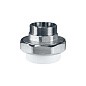 Муфта усиленная комбинированная разъёмная VALFEX 20 PN 25 G-1/2'' американка-НР белая купить в Самаре | "Проконсим"
