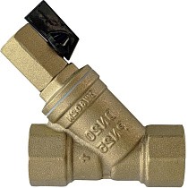 Фильтры сетчатые латунные DN 15-50 PN 25 муфтовые со спускным краном до 130гр. РИДАН FVR-DR купить в Самаре | "Проконсим"