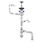 Сифон для мойки Unicorn В436V, 40х50 гибкий отвод, 3 1/2'' х40 с отводом для стиральной машины, круглый перелив купить в Самаре | "Проконсим"
