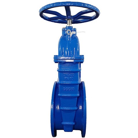 Задвижка чугунная 30ч39р DN 500 PN 10(16) с обрезиненным клином EPDM до 120гр. фланцевый ручной СИБЗТА купить в Самаре | "Проконсим" (930130211)
