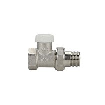 Клапан радиат. настроечный DN 15x20 PN 10 прямые евроконус 1/2х3/4'' под шестигранник c наружной резьбой VARMEGA купить в Самаре | "Проконсим"