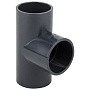 Тройник НПВХ 90гр. DN 75-75 PN 16 напорный клеевой черный Aquaviva TEE0750 купить в Самаре | "Проконсим"