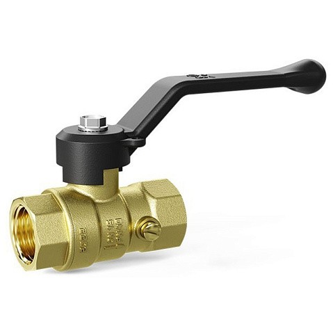 Кран латунный шаровой DN 15 PN 16 под манометр G1/2''-М20х1,5'' муфта-муфта рычаг LD Pride 44.341.15.20 купить в Самаре | "Проконсим"