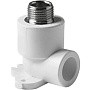 Угольник установочный ПП 20-1/2'' PN 25 с наружной резьбой белый Pro Aqua PA28108P купить в Самаре | "Проконсим"