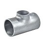 Тройник стальной Дн 133х4-108х4 (DN 125х100) переходной оцинкованный 2 исполнение ГОСТ 17376-2001 купить в Самаре | "Проконсим"