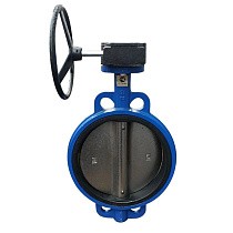 Затворы поворотные дисковые DN 150-600 PN 10-16 межфланцевые с редуктором купить в Самаре | "Проконсим"