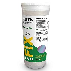  Нить льняная сантехническая 110м 80г SANFIX (228100202) со склада Проконсим в Самаре
