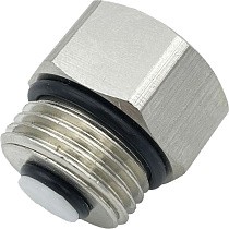 Клапан обратный VARMEGA VM133 DN15 PN10 для воздухоотводчика 1/2''  110гр. Муфта-штуцер купить в Самаре | "Проконсим"