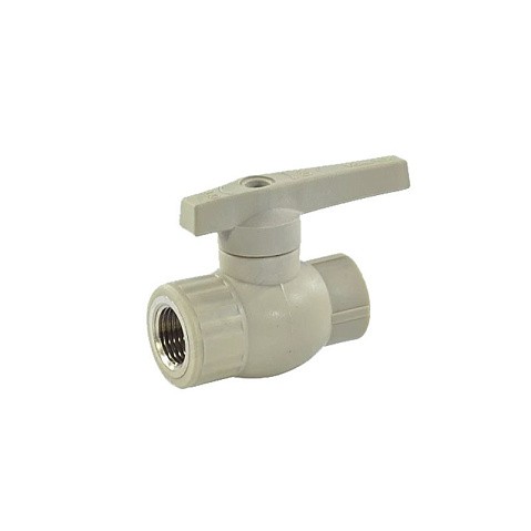 Кран шаровой комбинированный VALFEX 25 PN 25 G-3/4'' серый купить в Самаре | "Проконсим"