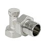 Клапан для радиаторов VALFEX VF.019.N.04, PN-10, угловой, настроечный G-1/2" ВР-НР купить в Самаре | "Проконсим"
