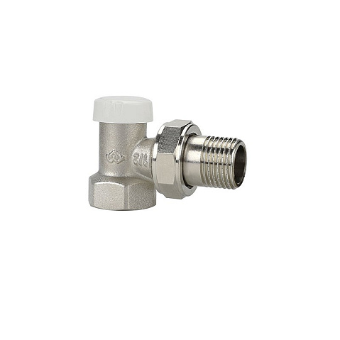 Клапан радиаторный VARMEGA VM10201 DN15 PN10 угловой настроечный G-1/2'' муфта-штуцер купить в Самаре | "Проконсим"