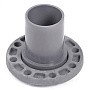 Патрубок гладкий НПВХ SDR26 DN 110 с металлическим фланцем DN 100 PN 10 Хемкор