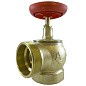 Клапан пожарный латунный КПЛМ DN50 PN16 угловой 90гр. муфта-штуцер с удлиненным шпинделем Апогей купить в Самаре | "Проконсим"