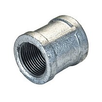 Муфта чугунная DN 15-50 PN 16 оцинкованная Fittex Plus купить в Самаре | "Проконсим"
