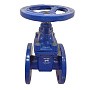 Задвижка чугунная 30ч39р DN 150 PN 16 с обрезиненным клином EPDM до 120гр. РФ купить в Самаре | "Проконсим" (101400050)
