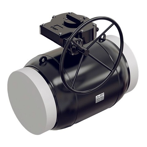 Краны стальные шаровые цельносварные DN 300-500 PN25 приварные ISO с редуктором ALSO купить в Самаре | "Проконсим"