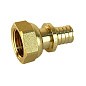 Муфта латунная для PEX труб 16-1/2'' PN 16 S-2,2мм переходная  с накидной гайкой Valfex VF.422.AF купить в Самаре | "Проконсим"